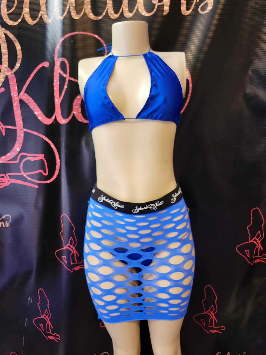 3pc Sk Bikini and Fitted Skirt